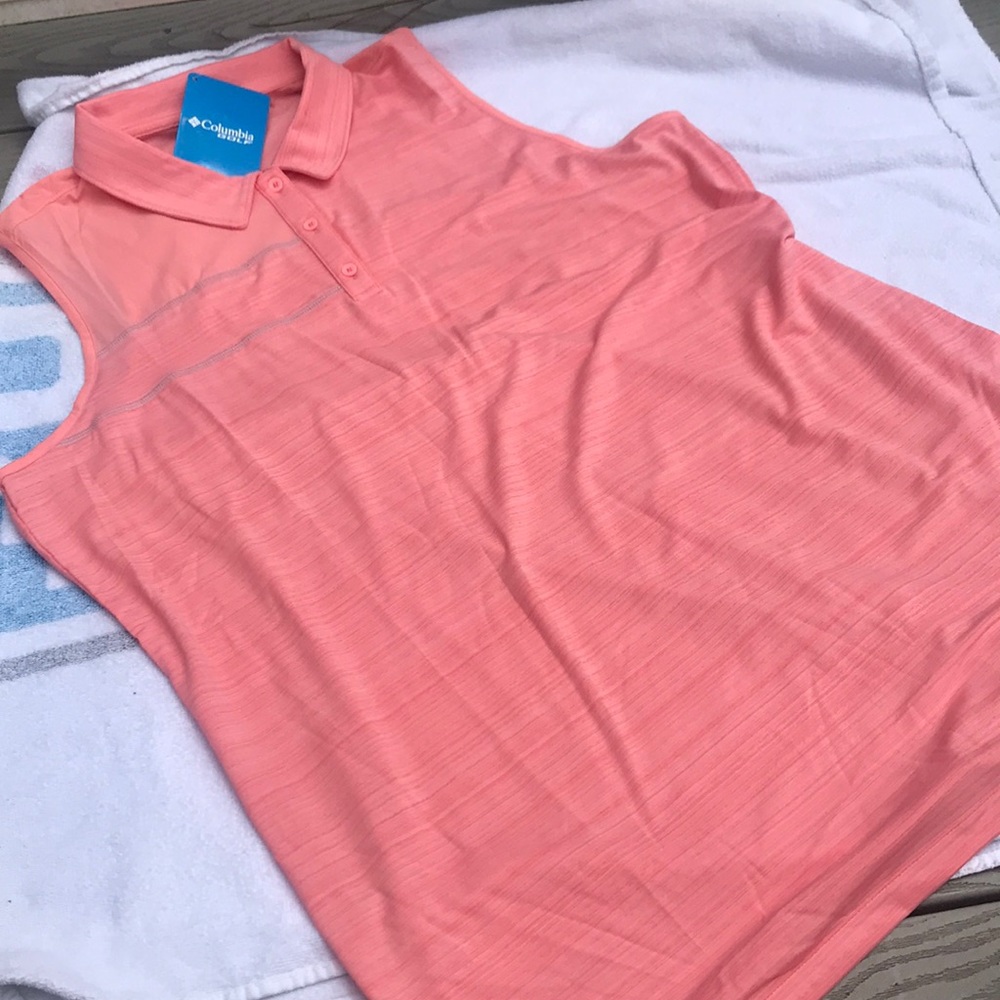 NWT Columbia Women’s golf shirt large - Picture 3 of 3